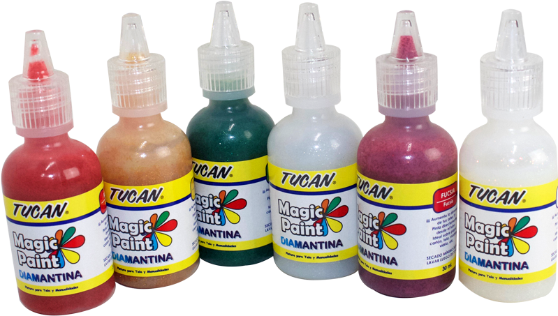 Magic Paint Diamantina Pintura Para Tela 30ml - Pintura Para Tela Guatemala (900x900), Png Download