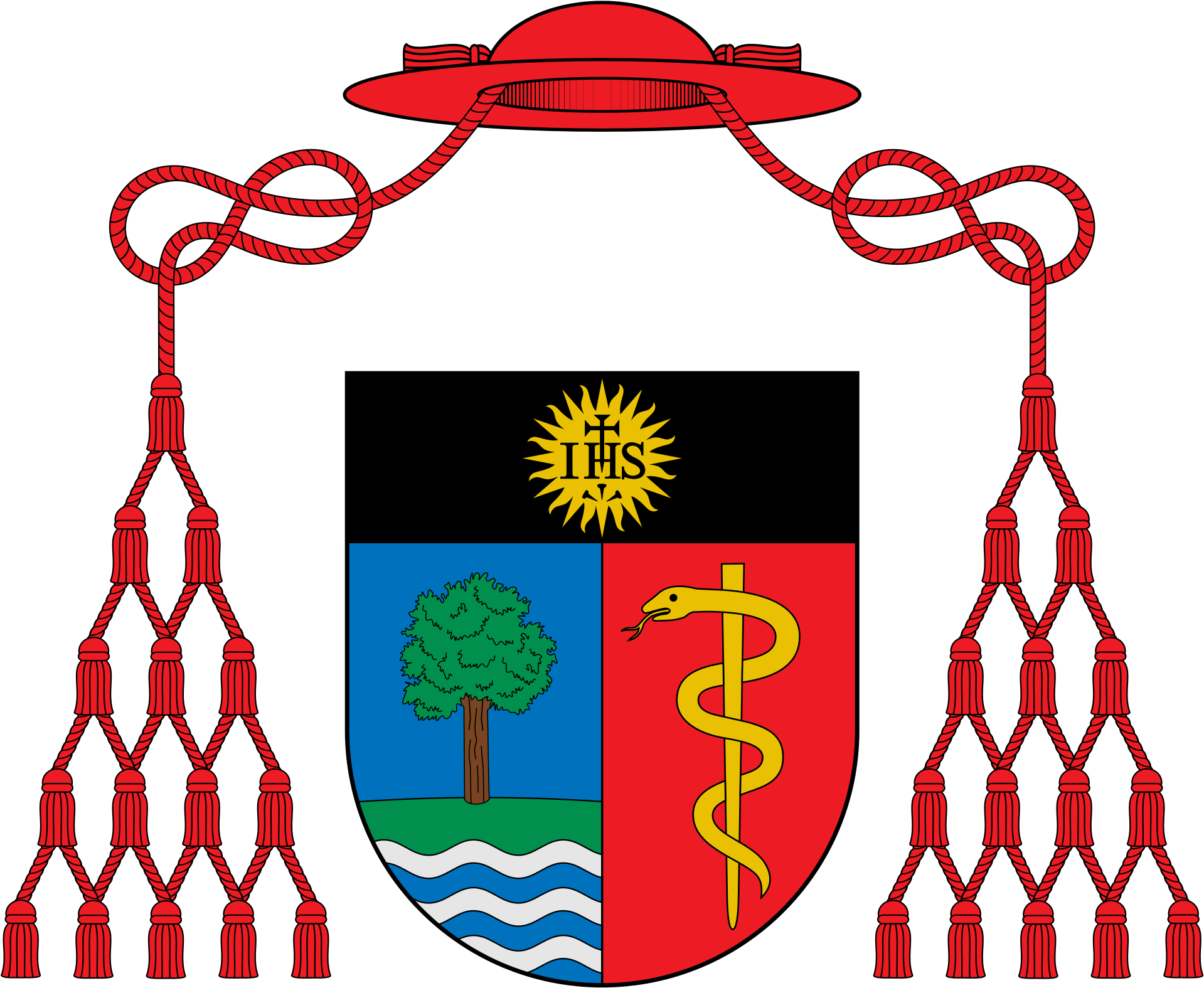 Open - Mariano Coat Of Arms (2000x1612), Png Download