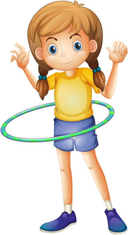 Фотки Painting For Kids, Drawing For Kids, School Clipart, - Hula Hoops Girl Clipart (474x800), Png Download