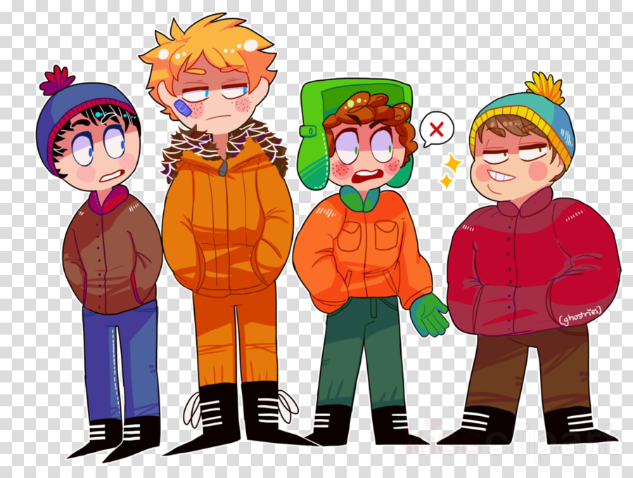Height Differences In South Park Clipart Eric Cartman (900x680), Png Download