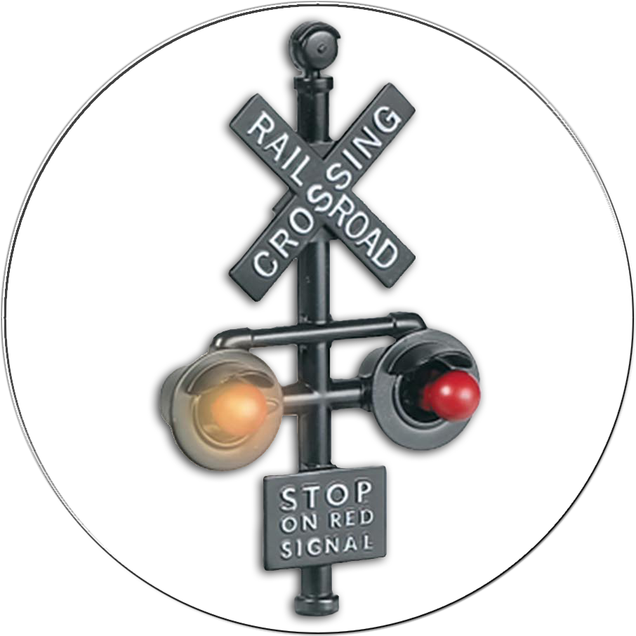 Crossing The Gates - Lionel 6-62162 Operating Crossing Gate & Signal (920x917), Png Download