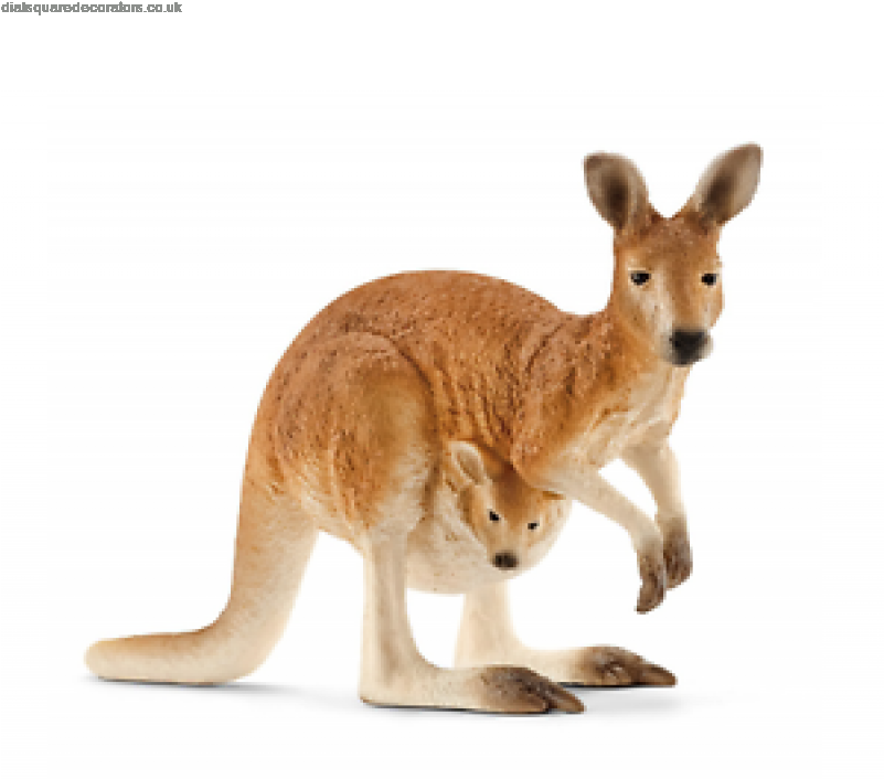 The Most Popular New Schleich Kangaroo Wild Life Action (800x785), Png Download