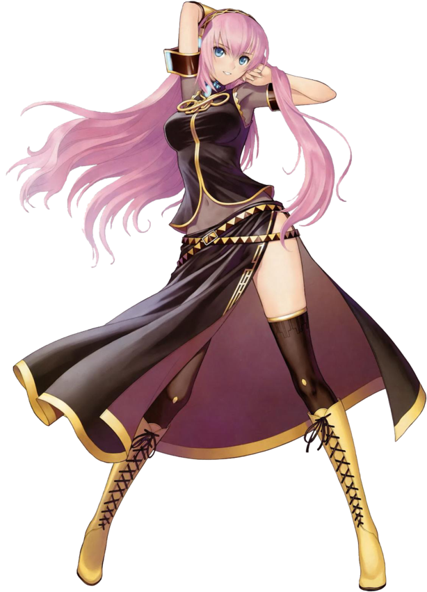 Download 巡 音 ルカ Tony Ver PNG Image with No Background