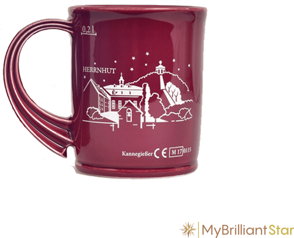 Herrnhut Star Mug - Furniture (1080x1080), Png Download