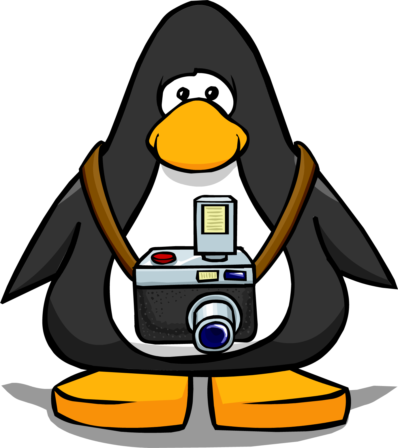 Png - Club Penguin Ski Hill Camera (1380x1554), Png Download