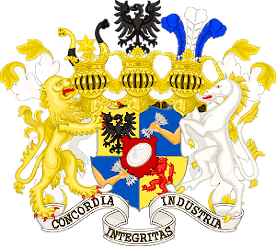 Dave Bertrand, Ret - Rothschild Family Coat Of Arms (1150x1028), Png Download