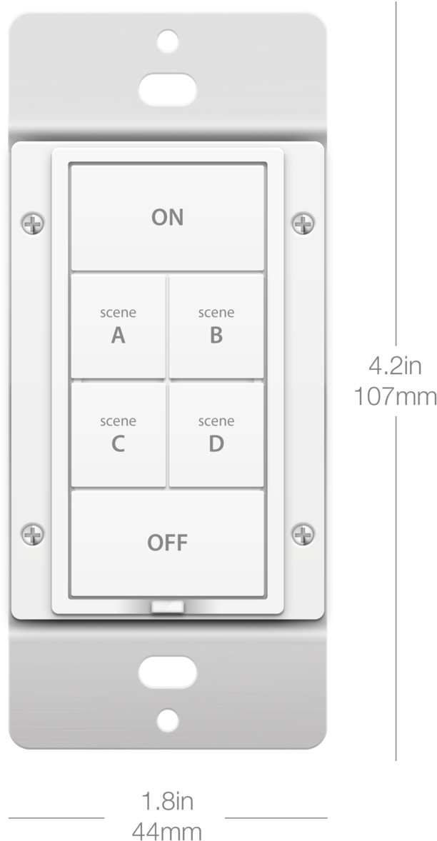 Dimensions Dimmer Front (1000x1500), Png Download