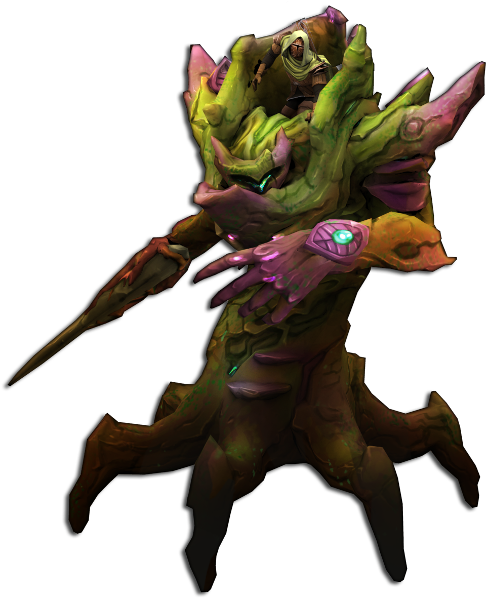 This Unusual Warsprite Doesn't Move Like Other Golems - Golem Arcana: Zikia Heralds Of The Great Weald (2250x1650), Png Download