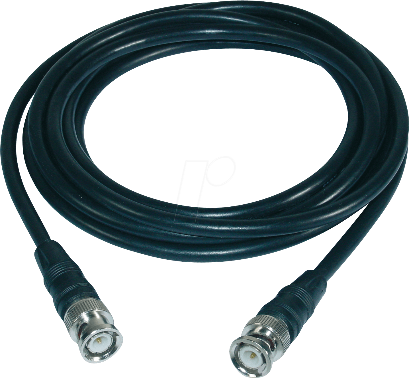 Abus 10 M Pre-assembled Bnc Cable Abus Security Tech - Security-center - Video Cable - Male Bnc To M Bnc (1558x1349), Png Download