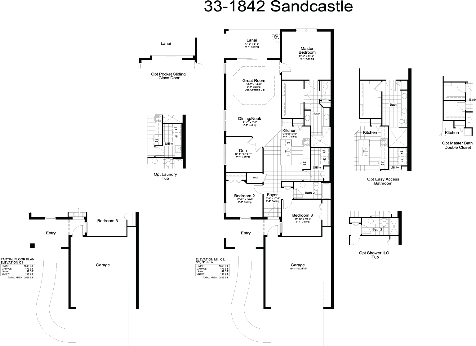 Sandcastle Floor Plan - Floor Plan (1600x1160), Png Download