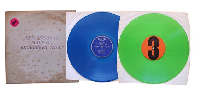 Led Zeppelin Live On Blueberry Hill - Cd (640x640), Png Download