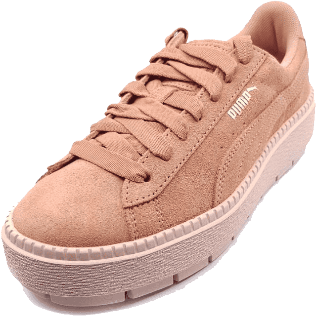 puma platform trace peach