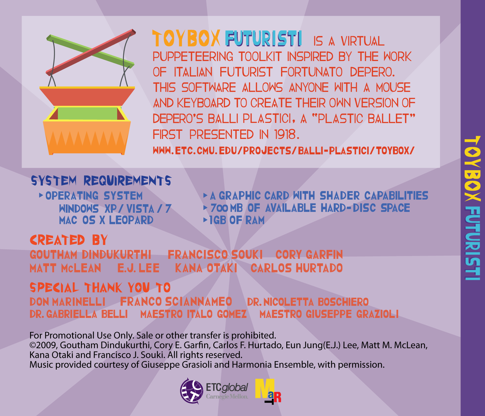 Depero Futuristi Futurism And More Toyboxinsertback - Futurism (1660x1425), Png Download