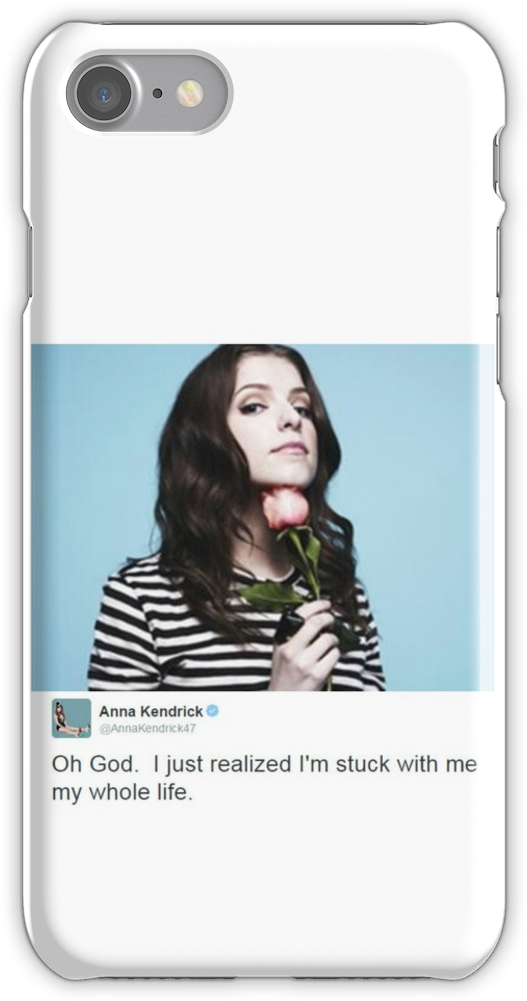 Anna Kendrick Iphone 7 Snap Case - Marshmello Iphone Case (750x1000), Png Download