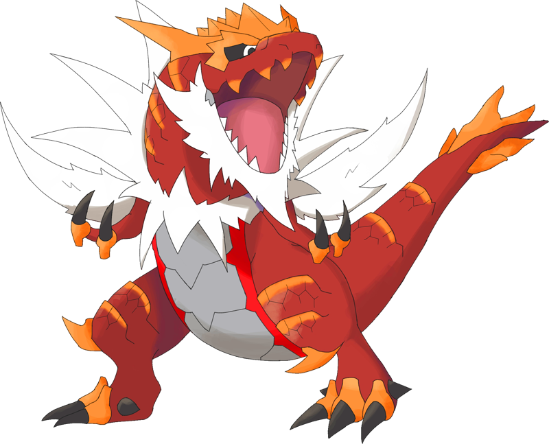19,542,000 Exp - Mega Tyrantrum (800x647), Png Download