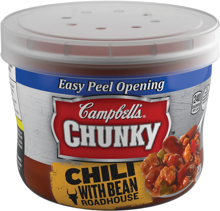 Campbell's Chunky Hot & Spicy Beef & Bean Firehouse (700x700), Png Download