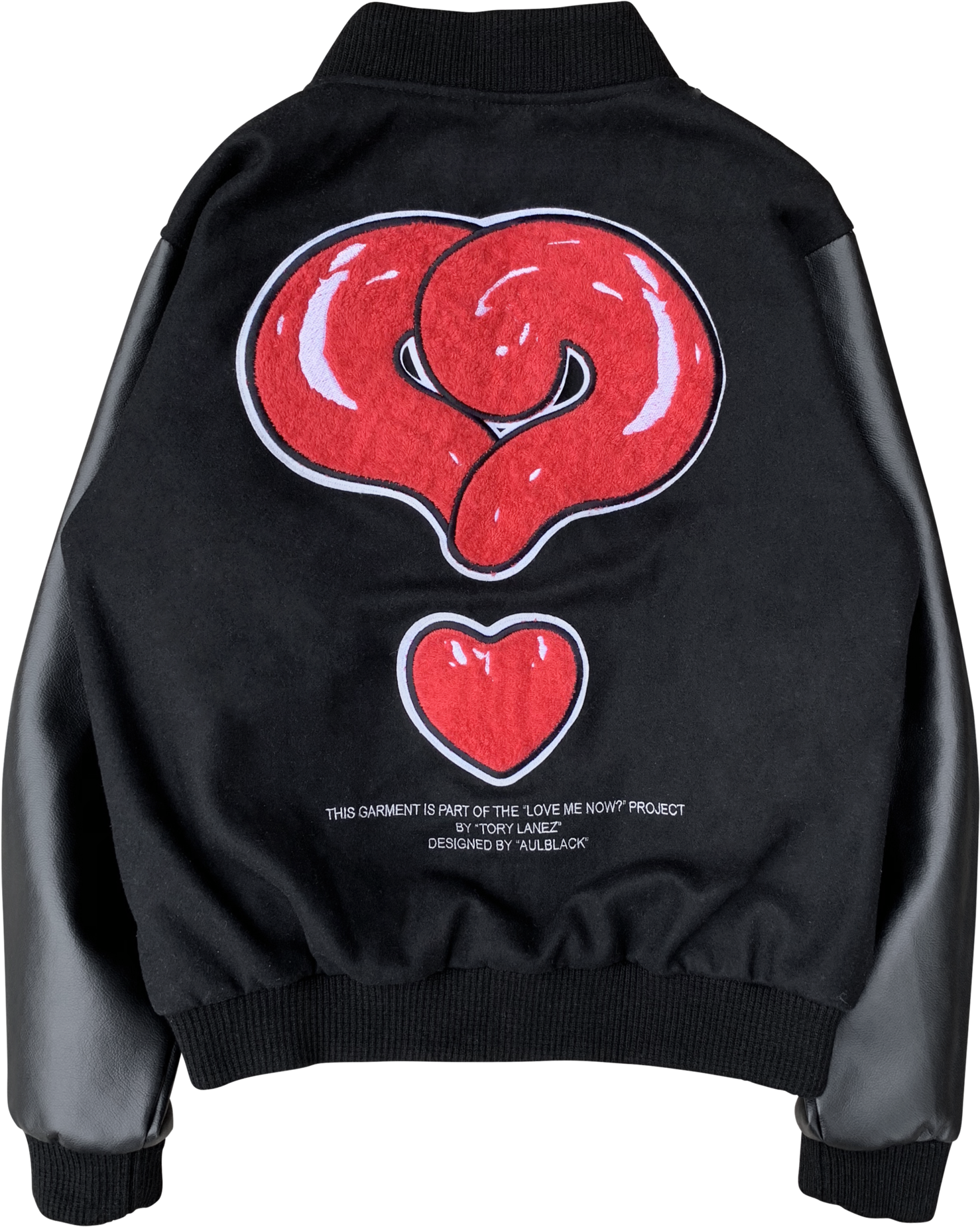 Black Letterman Jacket - Jacket (1721x2048), Png Download