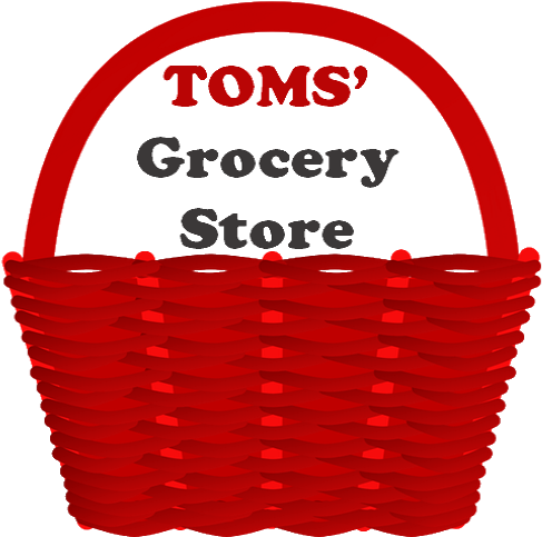 Toms Grocery Store Tom's Grocery Store Offers The Highest - Красная Корзина Пнг (571x571), Png Download