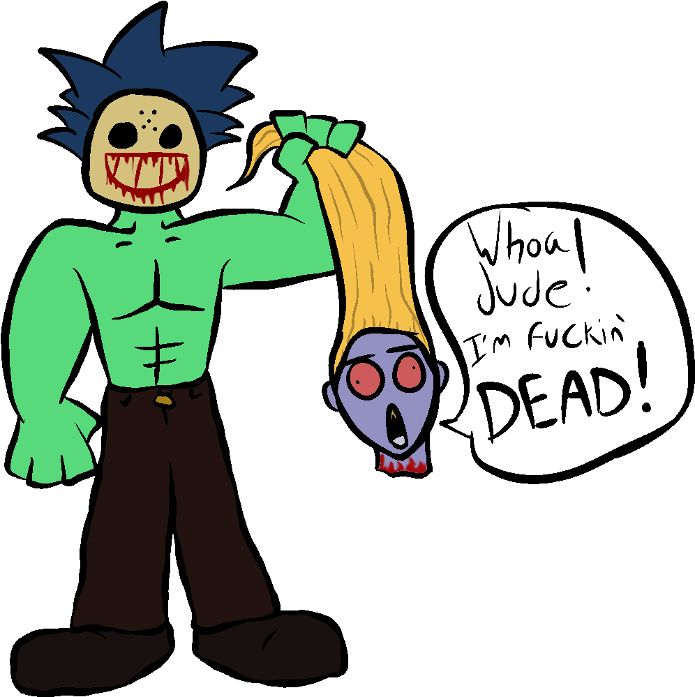 Natan Martinez My Art Zombie Zombie Head Storms-cafe (1122x1073), Png Download