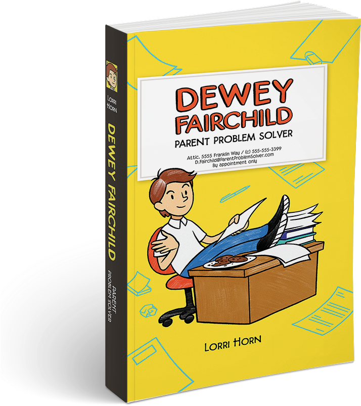 Deweyfairchild-3d - Dewey Fairchild, Parent Problem Solver By Lorri Horn (748x836), Png Download