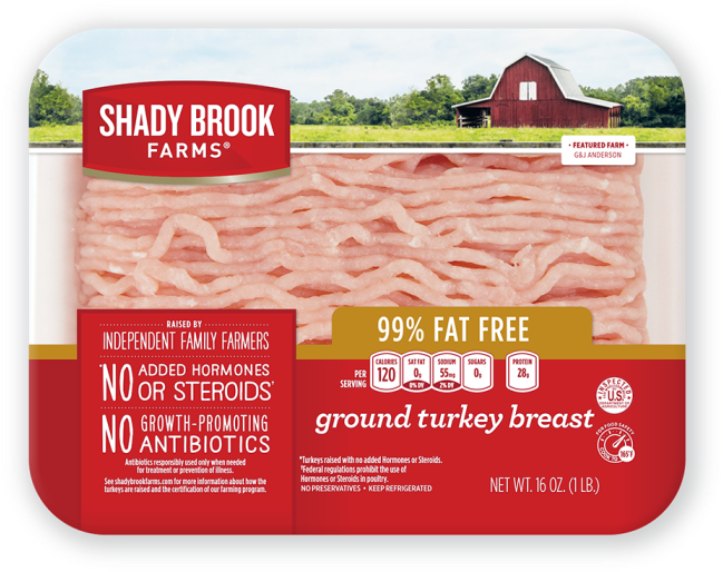 Ingredients - Ground Turkey Shady Brook (700x700), Png Download