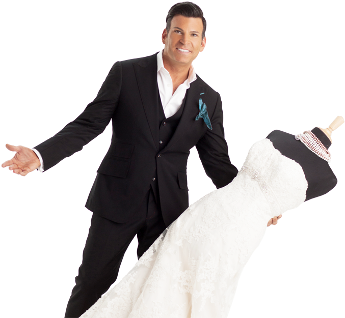 Met David Tutera And He Was The Nicest Person With - David Tutera (689x626), Png Download
