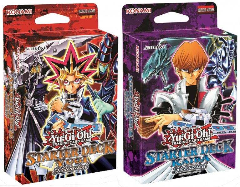 Yu Gi Oh Yugi & Kaiba Reloaded Starter Set Deutsch - Yugioh Starter Link Deck (767x600), Png Download