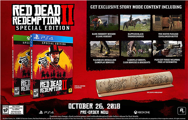 Red Dead Redemption 2 Special Edition - Rdr 2 Special Edition (600x600), Png Download