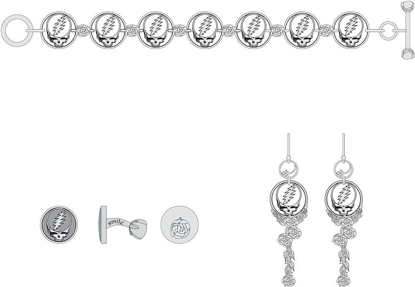 Aeropostale • Charm Collection • Product Development - Body Jewelry (1200x927), Png Download