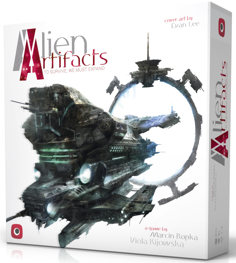 Alien Artifacts - Alien Artifacts Board Game (912x1024), Png Download