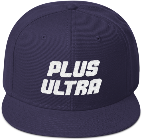 Plus Ultra Snapback Hat (580x580), Png Download