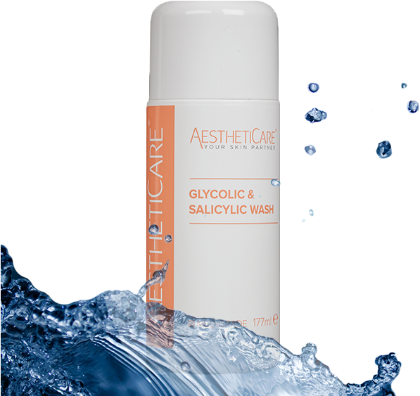 Aestheticare Glycolic Salicylic Wash - Bootstrap (600x600), Png Download
