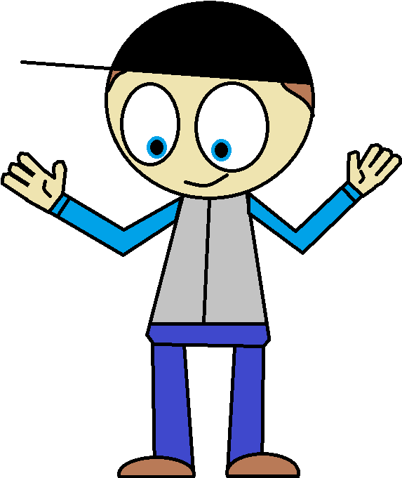 Ms Paint Nerd (608x741), Png Download