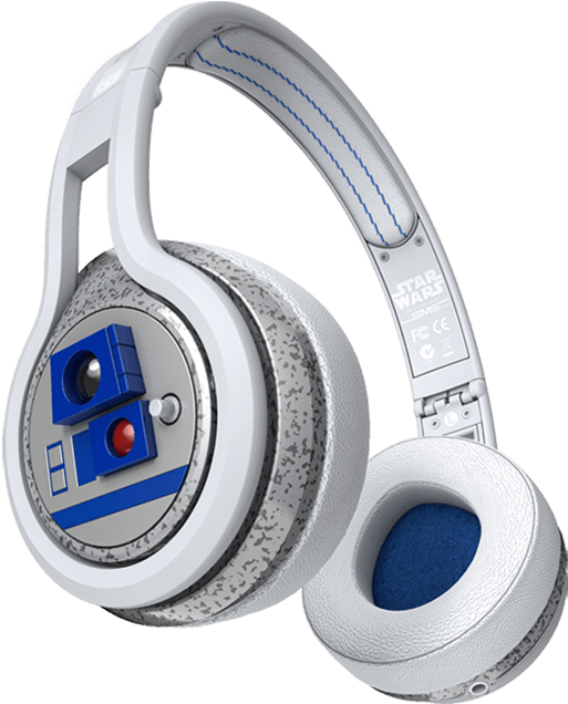 R2-d2 - Sms Audio Sms Street By 50 Star Wars 2nd Edition Headphones (1024x765), Png Download