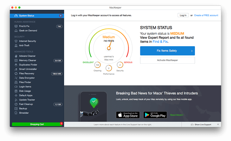 Mackeeper Review Home - Mackeeper Logo (800x491), Png Download
