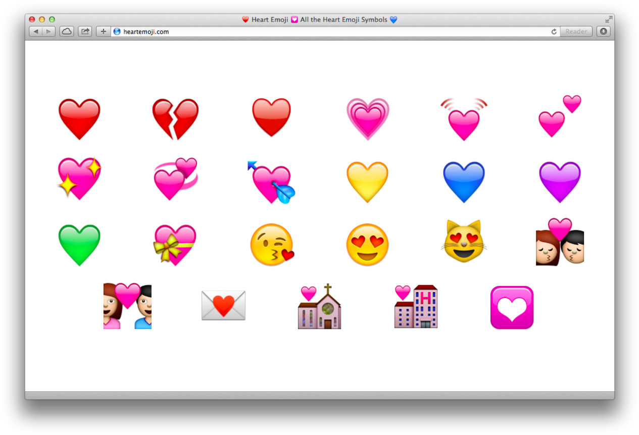 Download Heart Emojis 💔 ♥ 💗 💓 💕 💖 💞 💘 💛 💙 💜 Sticker Picsart Trái Tim