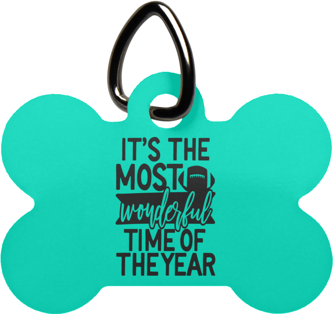 It's The Most Wonderful Time Of The Year Dog Bone Pet - Pet Tag (1155x1155), Png Download