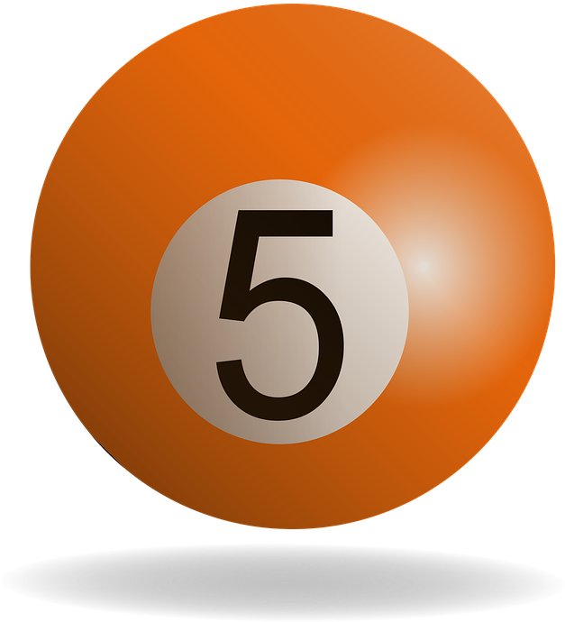 Billiard, Billiard Ball Orange, Sport, Pool, Orange - Imagenes De Bolas De Billar (694x720), Png Download