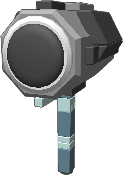 Code This Ban Hammer The Why You Would The Blocks World - Gadget (768x768), Png Download