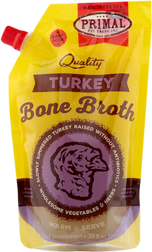 Turkey Bone Broth The Modern Paws - Primal Turkey Bone Broth (554x575), Png Download