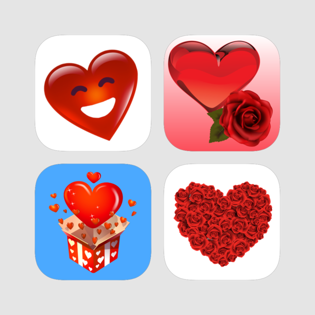 Love & Romantic Stickers Pack On The App Store - Love (630x630), Png Download
