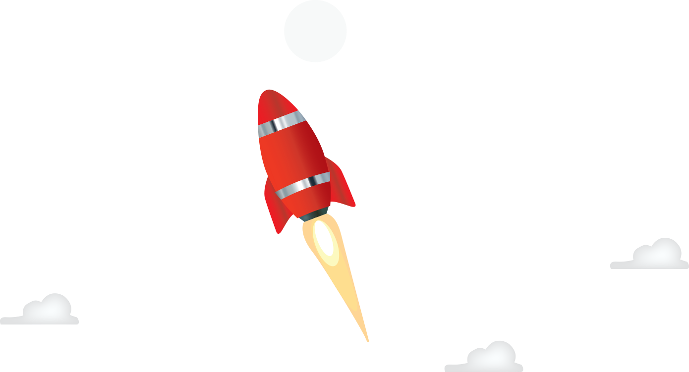 Rocket Illustration Png Download - Monoplane (1390x751), Png Download