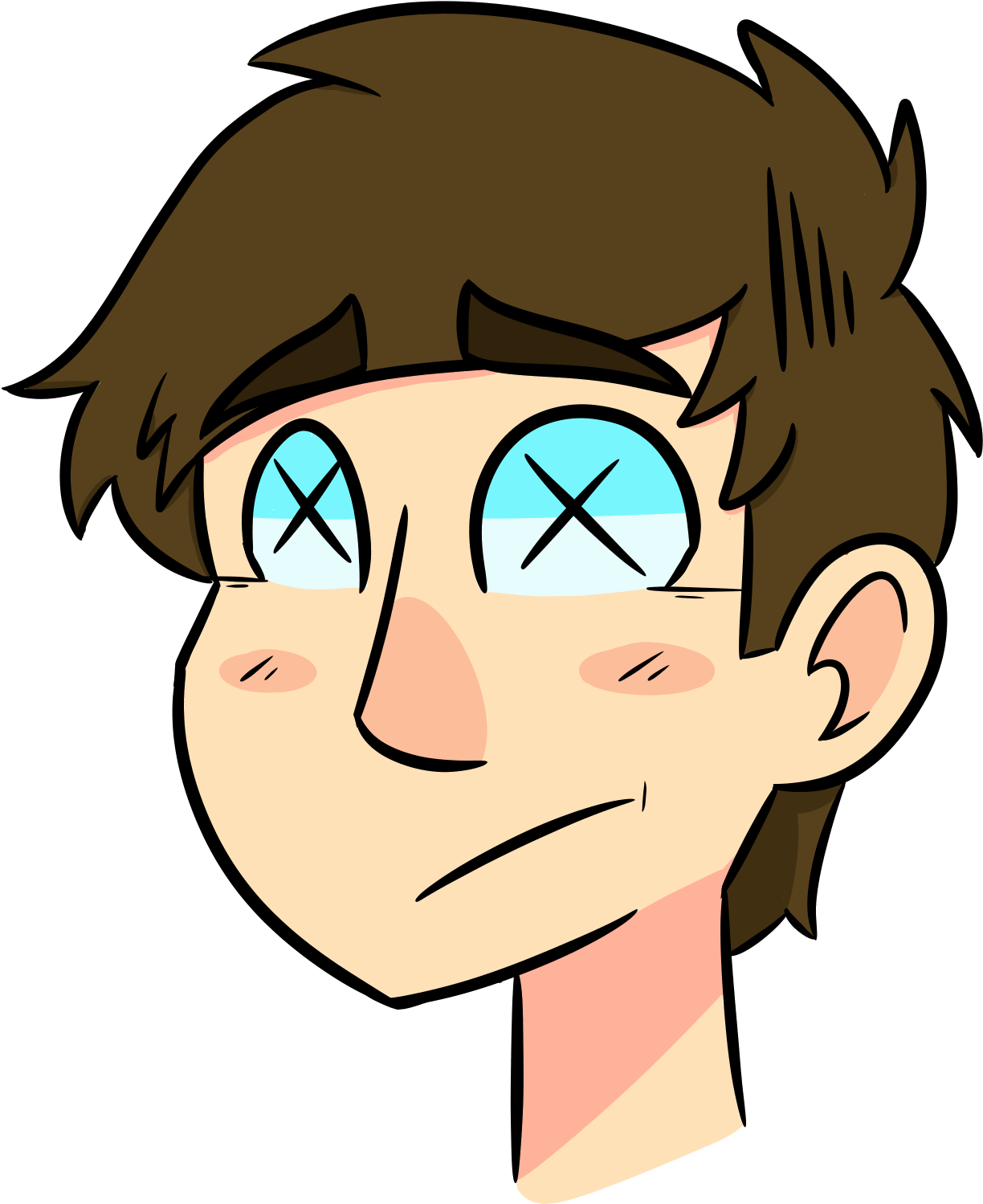 Tray Dead Rand - Cartoon (1905x1877), Png Download