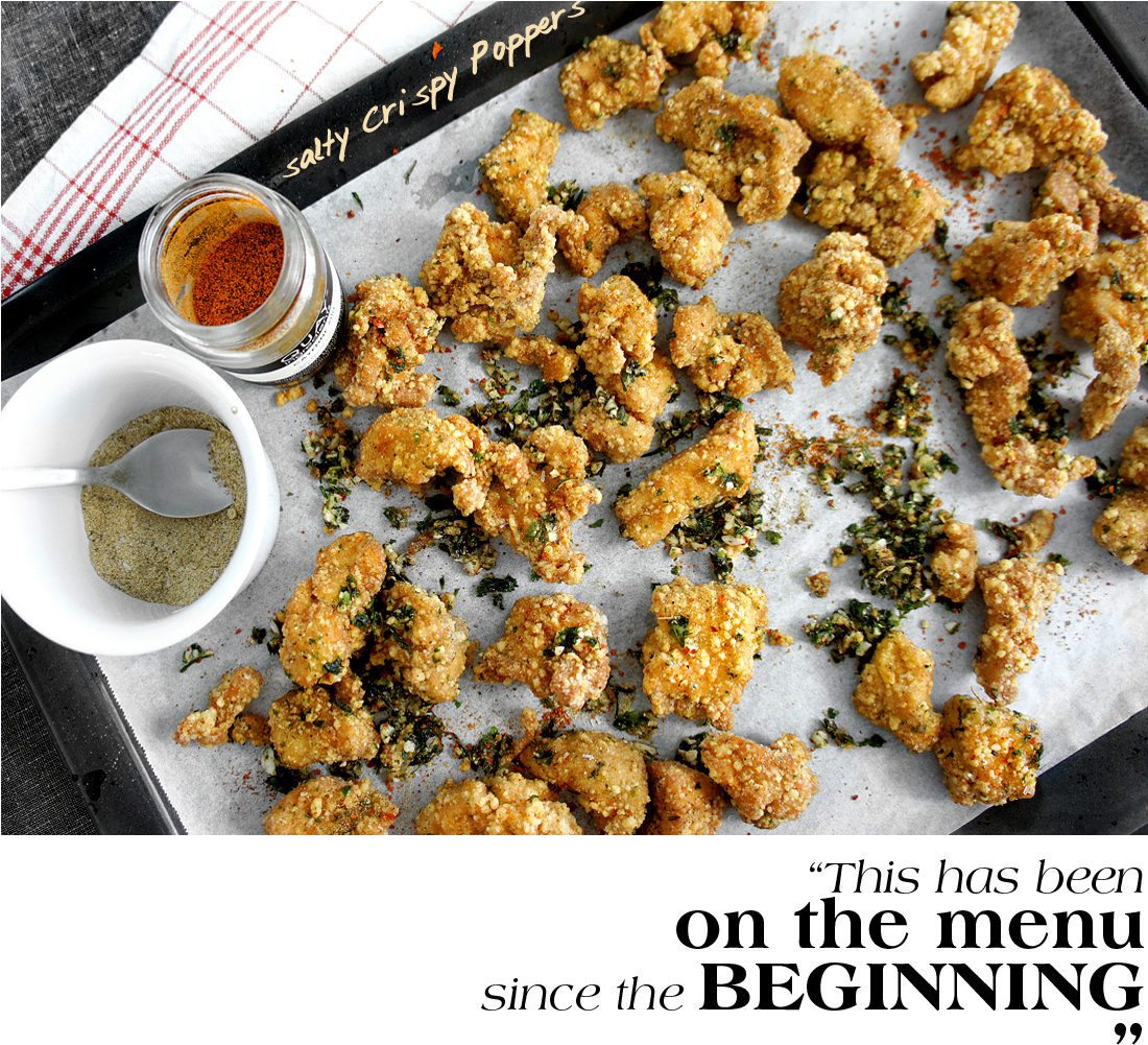 Salt-crispy Chicken Featured Header - Crispy Fried Chicken (1100x1031), Png Download