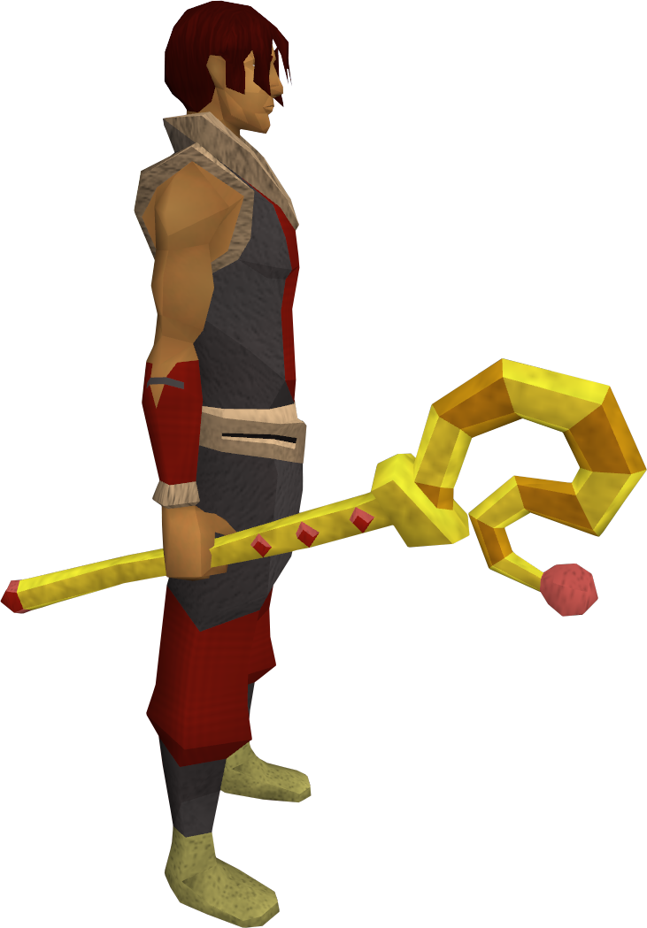 Scepter Runescape (731x1049), Png Download