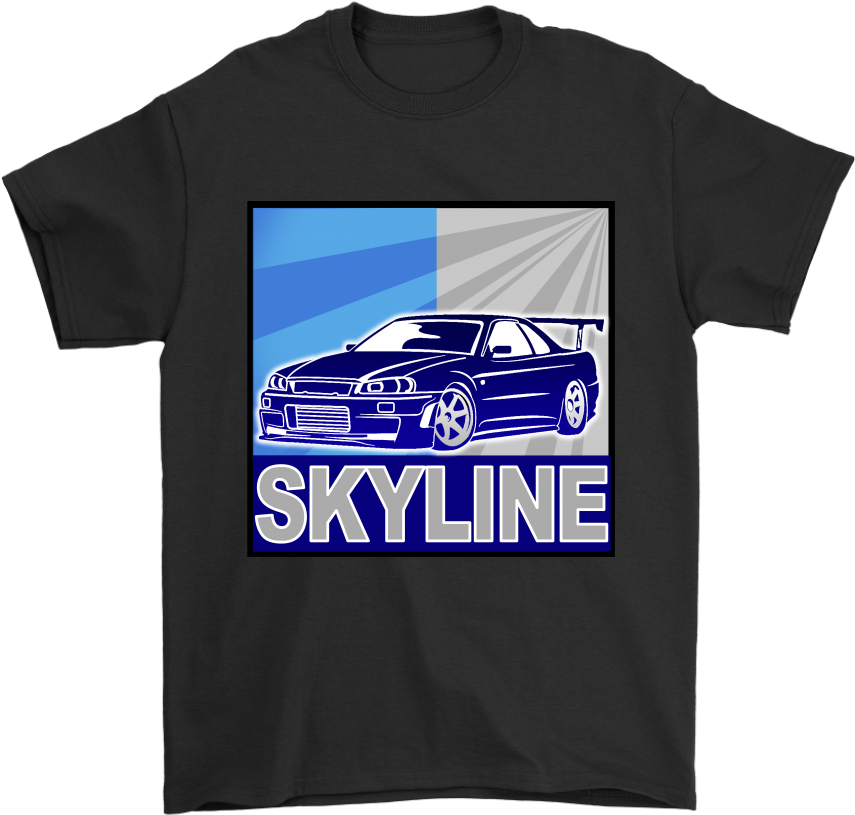 Nissan Skyline R34 Gtr Godzilla Jdm Tuner T - You Never Know How Strong You Are Until Being Strong (1024x1024), Png Download