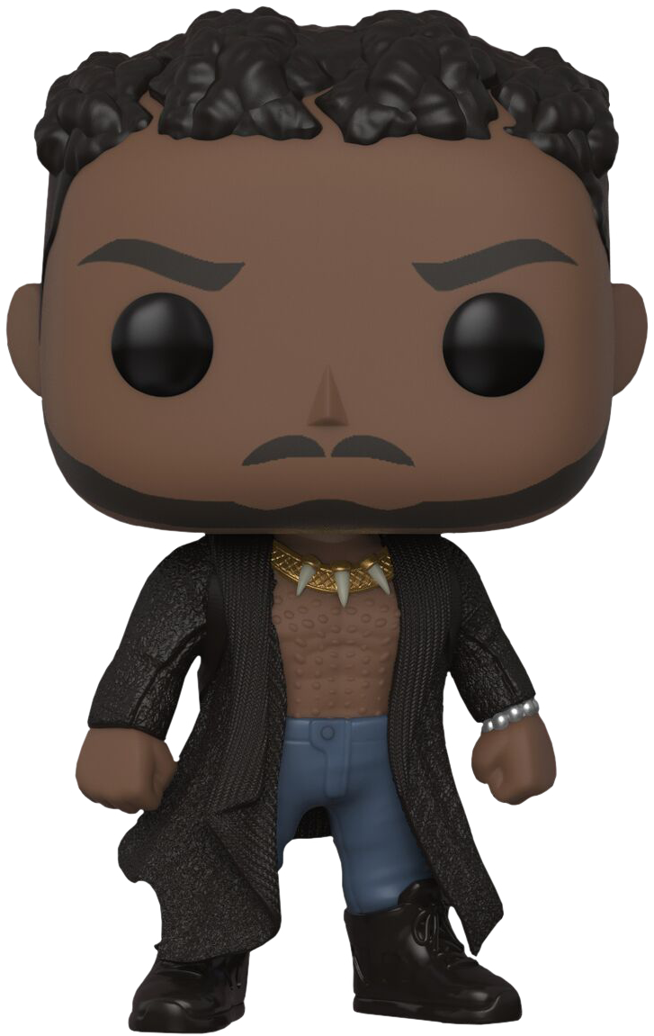 Image - Killmonger Funko Pop (727x1151), Png Download
