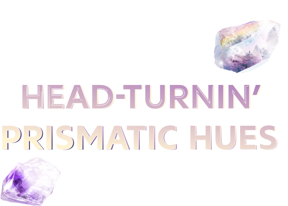 Head-turnin' Prismatic Hues (990x966), Png Download