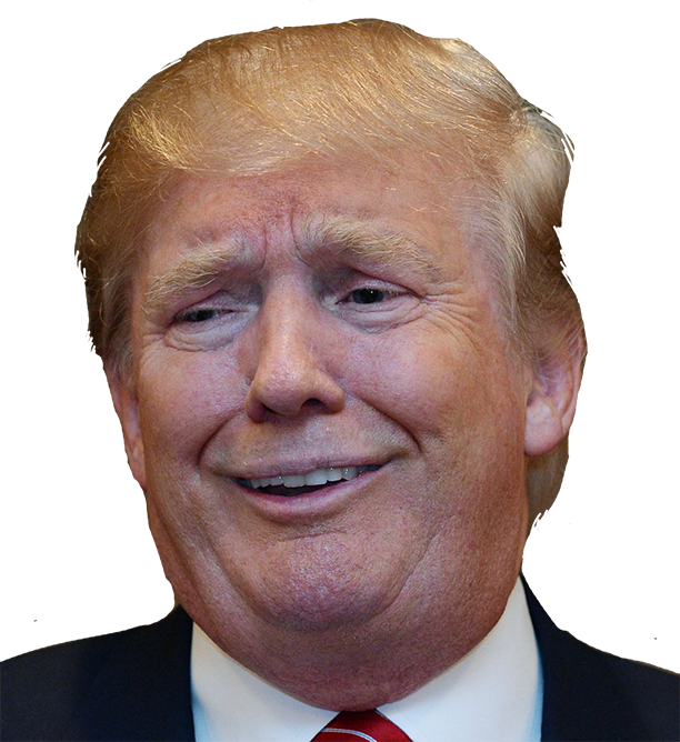 Post - Trump Png (612x668), Png Download
