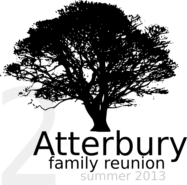 Png Black And White Family Reunion Clipart Black And (600x594), Png Download